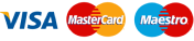 Visa, MasterCard, Maestro