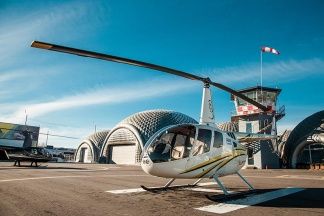 Вертолет с бензиновым двигателем