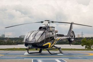 Мегаполис будущего: за покупками на аэротакси