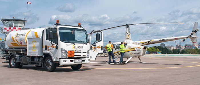 заправка вертолетов
